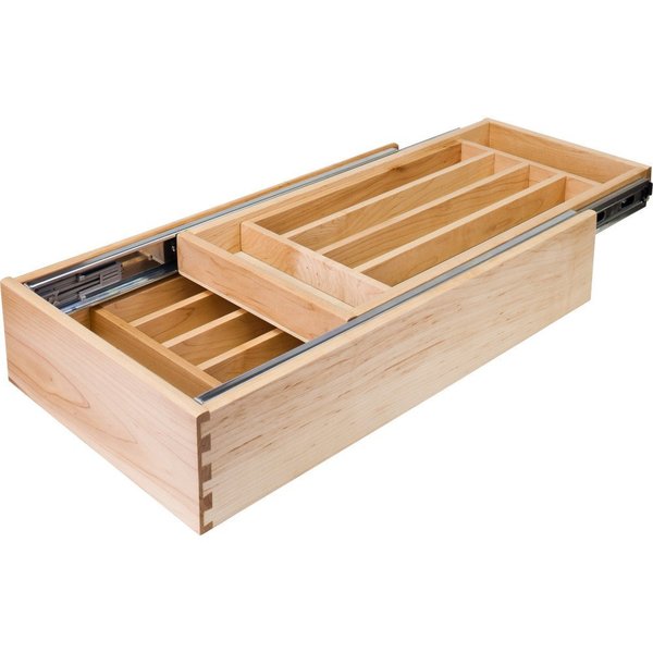 Hardware Resources 15" Double Cutlery Drawer CD15